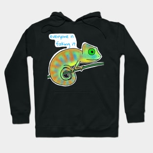 Imposter Syndrome Chameleon Hoodie